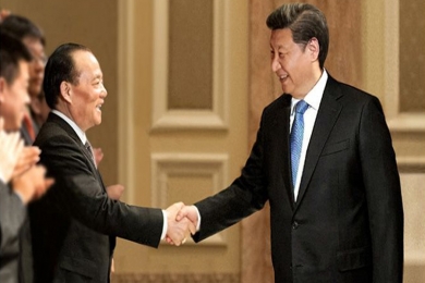 2016年1月，中共中央總書記、國家主席習(xí)近平在埃及開羅親切接見中國巨石黨委書記、總裁張毓強。